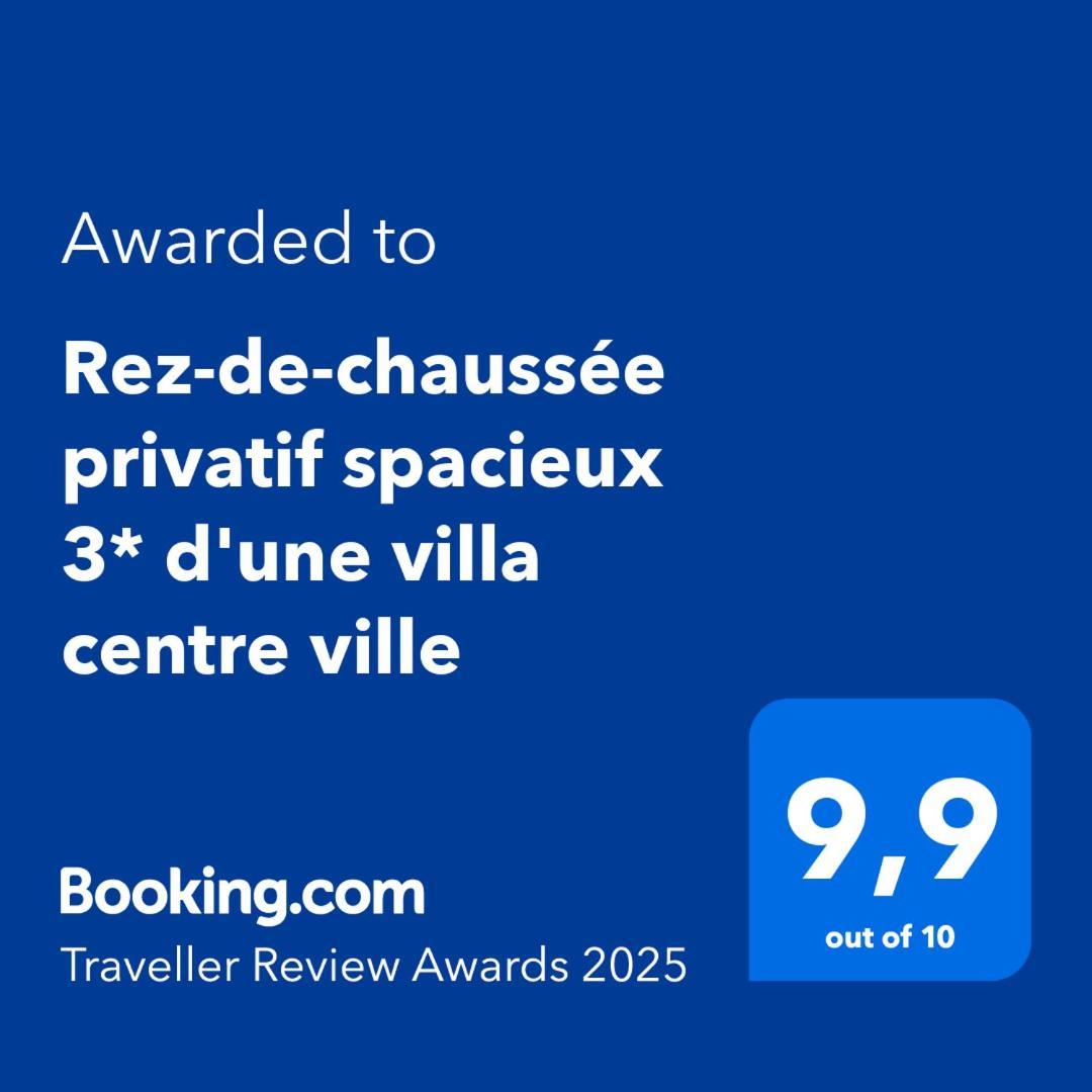 Rez-De-Chaussee Privatif Spacieux 3* D'Une Villa Centre Ville イエール エクステリア 写真